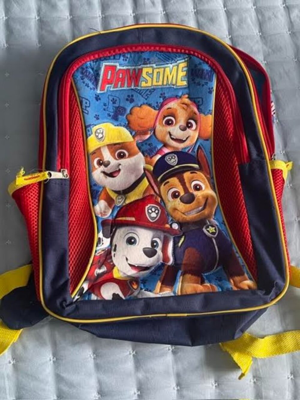 Nickelodeon Paw Patrol Backpack Kids School Bag Pre-Owned